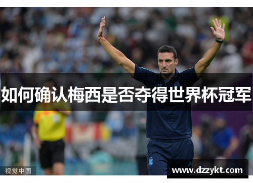 如何确认梅西是否夺得世界杯冠军